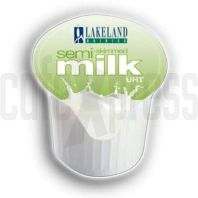 Lakeland long Life Milk Pots - Semi-Skimmed Milk (1x120)