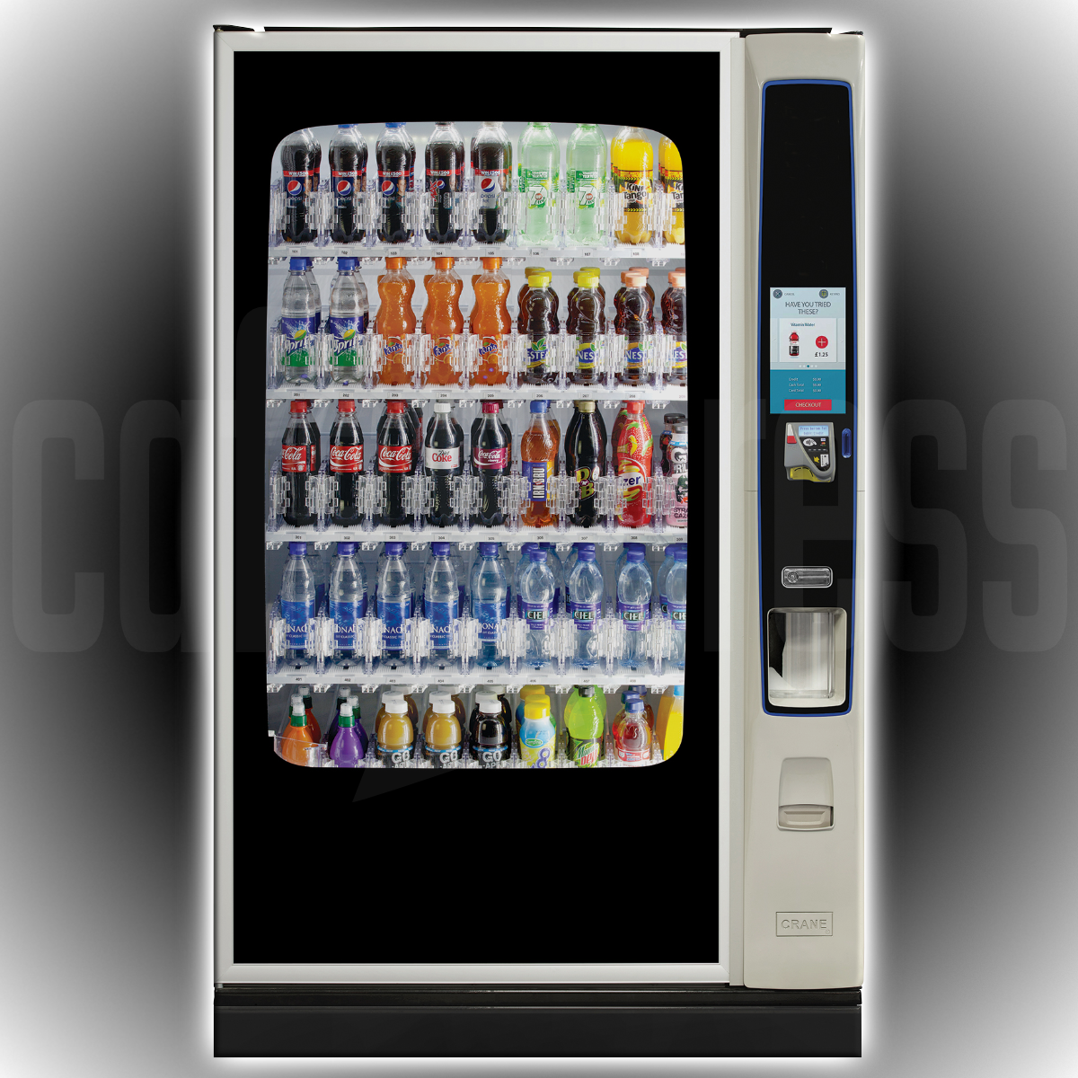 Bevmax 45 Media2 Touch R290 Cold Drink Vending Machine