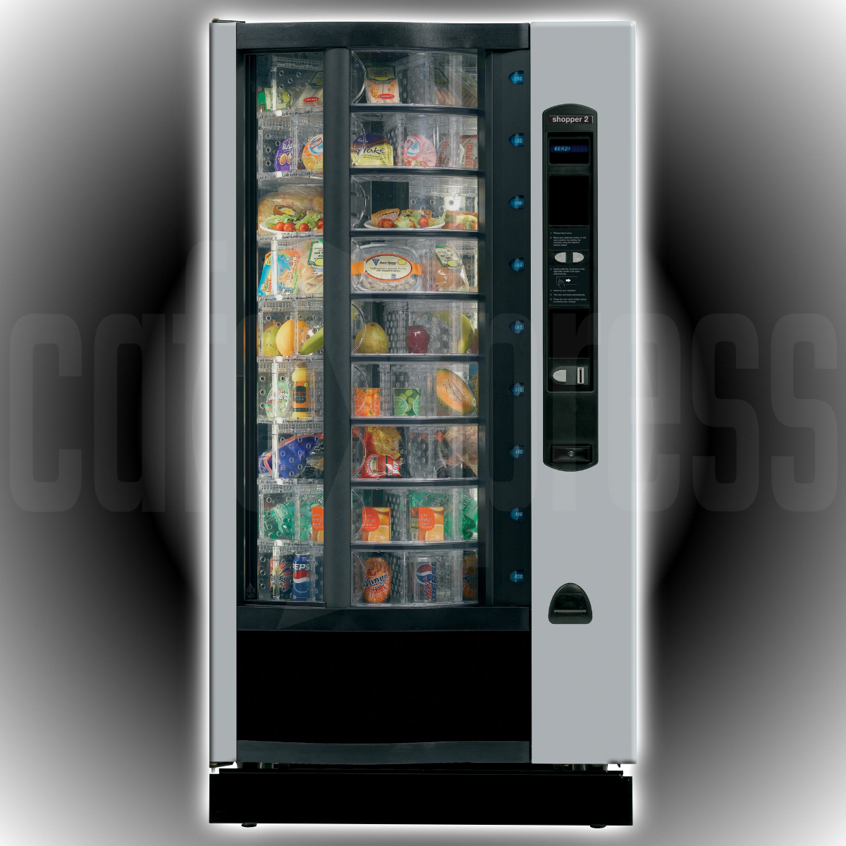 CRANE Shopper Fresh Food Vending Machine - Class 'A' Refurbishment
